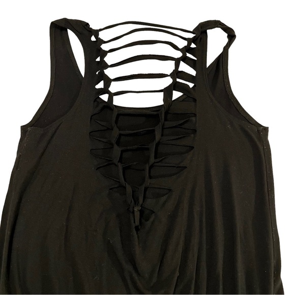 BECCA Sleeveless One Piece Jumpsuit with cutouts at Back Black M - Picture 7 of 13